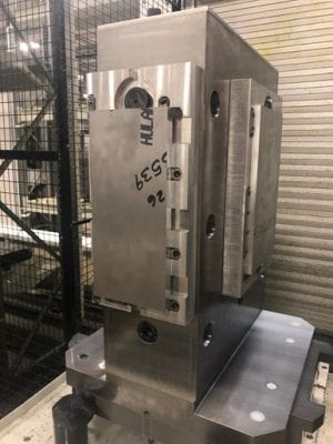 2 Kiwa FH-45's 4-Axis HMC with Fastems 24 Multi Level FMS Pallet Handling  System, Fanuc Series 31i Model A CNC Control, Chick Vises, 120-ATC, 12k RPM  Spindle, BT40 Taper, and (200) BT