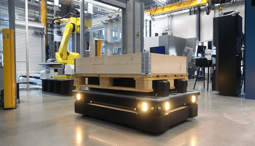 AGVs with Fastems CNC automation