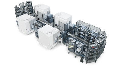 Fastems Flexible Pallet System FPS for 4 and 5 Axis Machine Tools