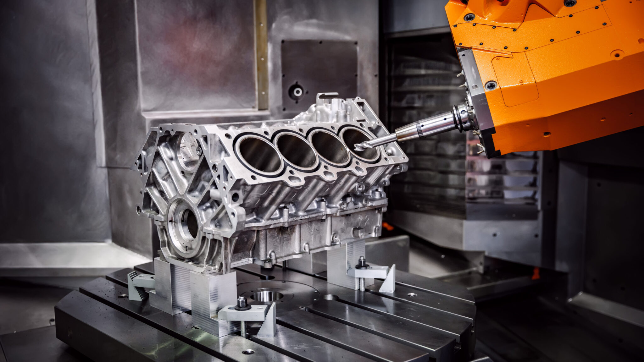 Metalworking CNC milling machine